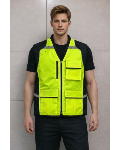 FOSFORLU NEON PROFESYONEL ÇALIŞMA YELEĞİ