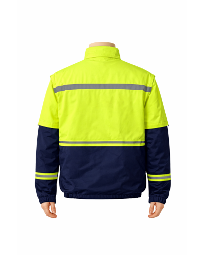 NEON YEŞİL REFLEKTÖRLÜ MONT